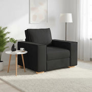 Poltrona Divano Nero 100x78x84 cm Tessuto 4104962