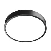 Plafoniera LED rotonda Botta Italux nera 40cm 32W IP44