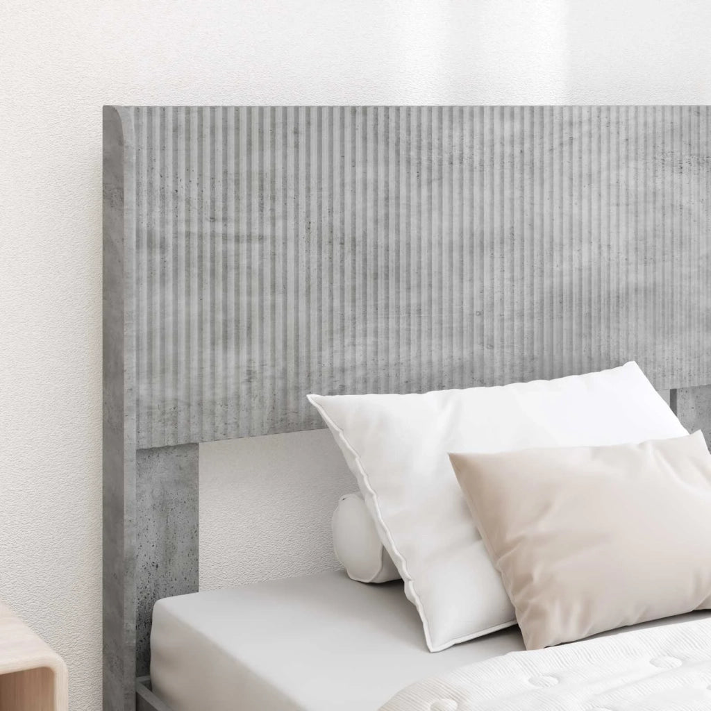 Struttura del letto con stoccaggio e testata Grigio Cemento 3414350
