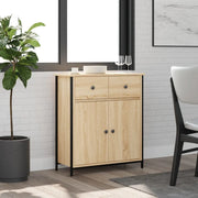 Credenza-Buffet-Armadio da cucina Rovere Sonoma 70x30x80 cm in Legno Multistrato 732447