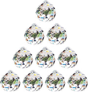 Prisma a Sfera di Cristallo - Decorazione per Lampadari per Casa, Ufficio e Matrimonio (30mm, 10 pezzi)