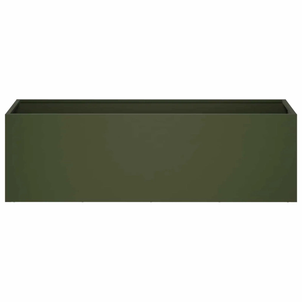 Vaso da giardino Verde Oliva 80 x 30 x 30 cm 8005210