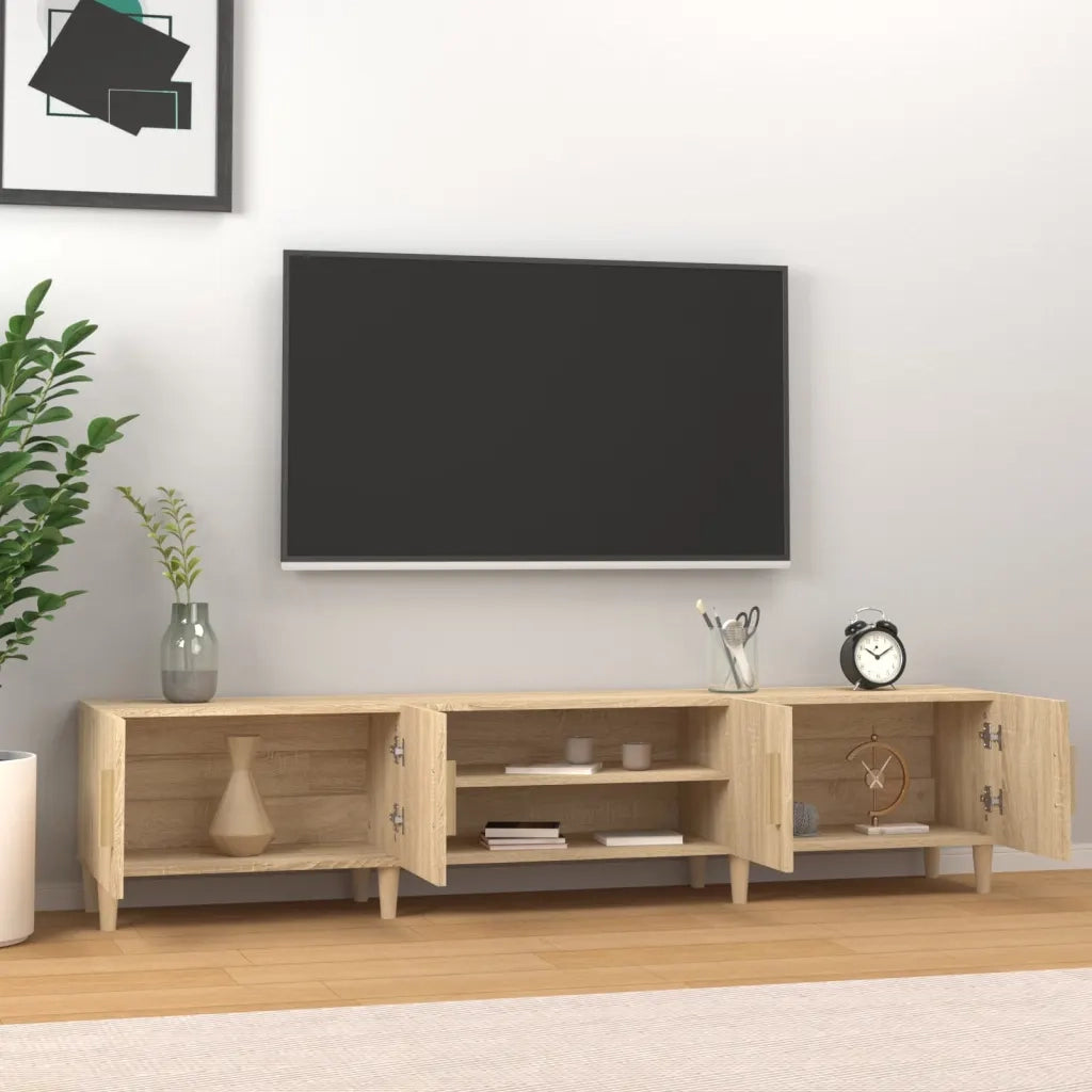 Mobile TV-Credenza per TV-Console TV Rovere Sonoma 180x31,5x40 cm Legno ingegnerizzato 200379