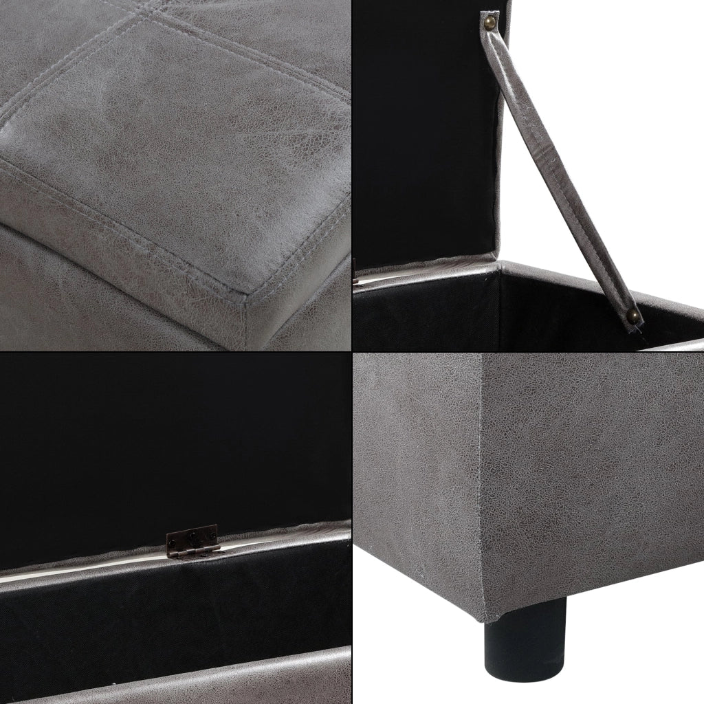 Panca contenitore 118 x 37 x 43 cm grigio 03_0008965