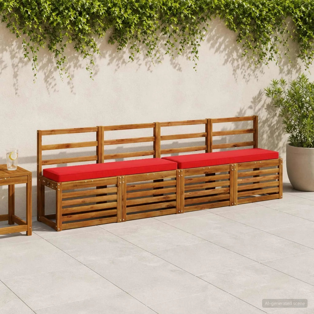Cuscini per Panchina a 2 Pezzi VUGHT 2 pcs 100% Poliestere 950523