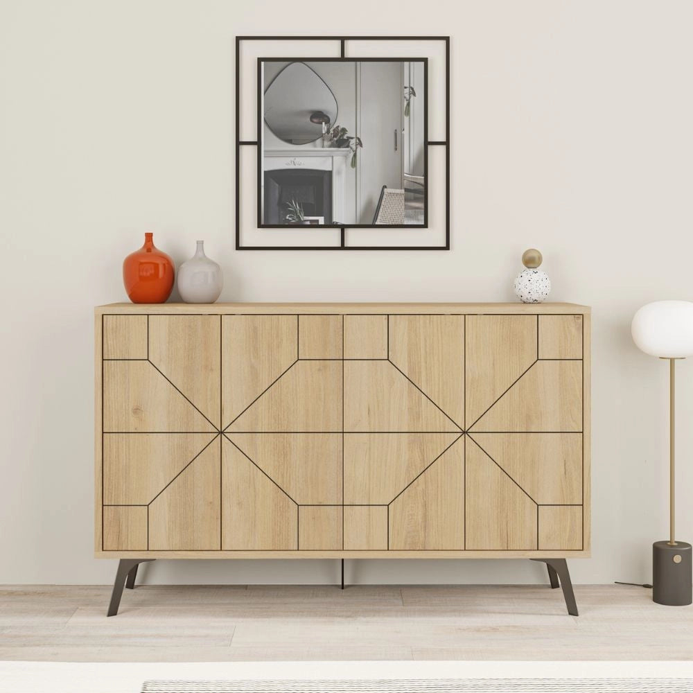(2c) Madia rovere DUNE 123x35x77,4 cm