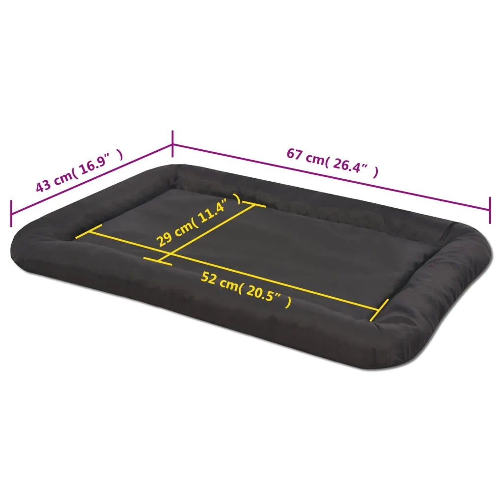 Materasso per Cani Taglia L Nero CFW5000731