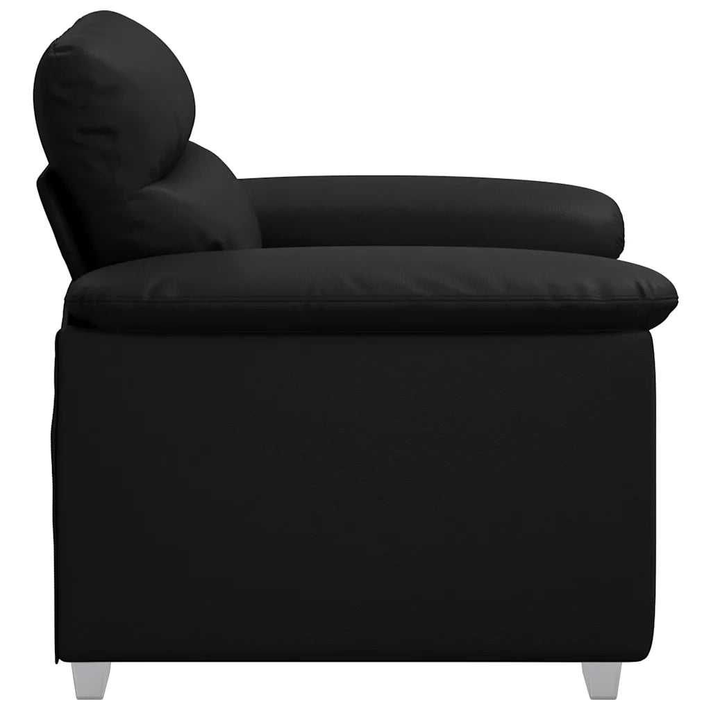 Poltrona Nera 100x81x84 cm in Similpelle 4105331