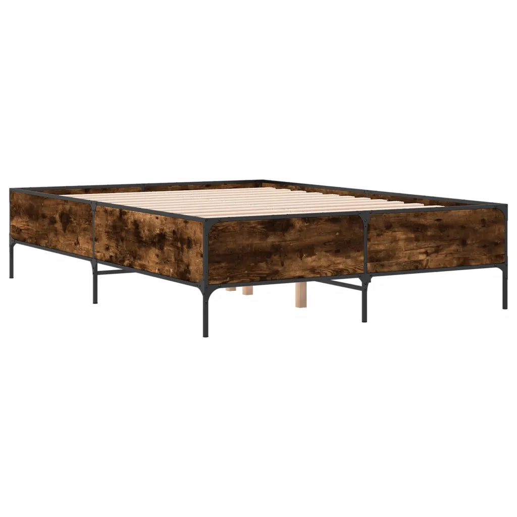 Giroletto Rovere Fumo 135x190 cm in Legno Multistrato Metallo 3279814