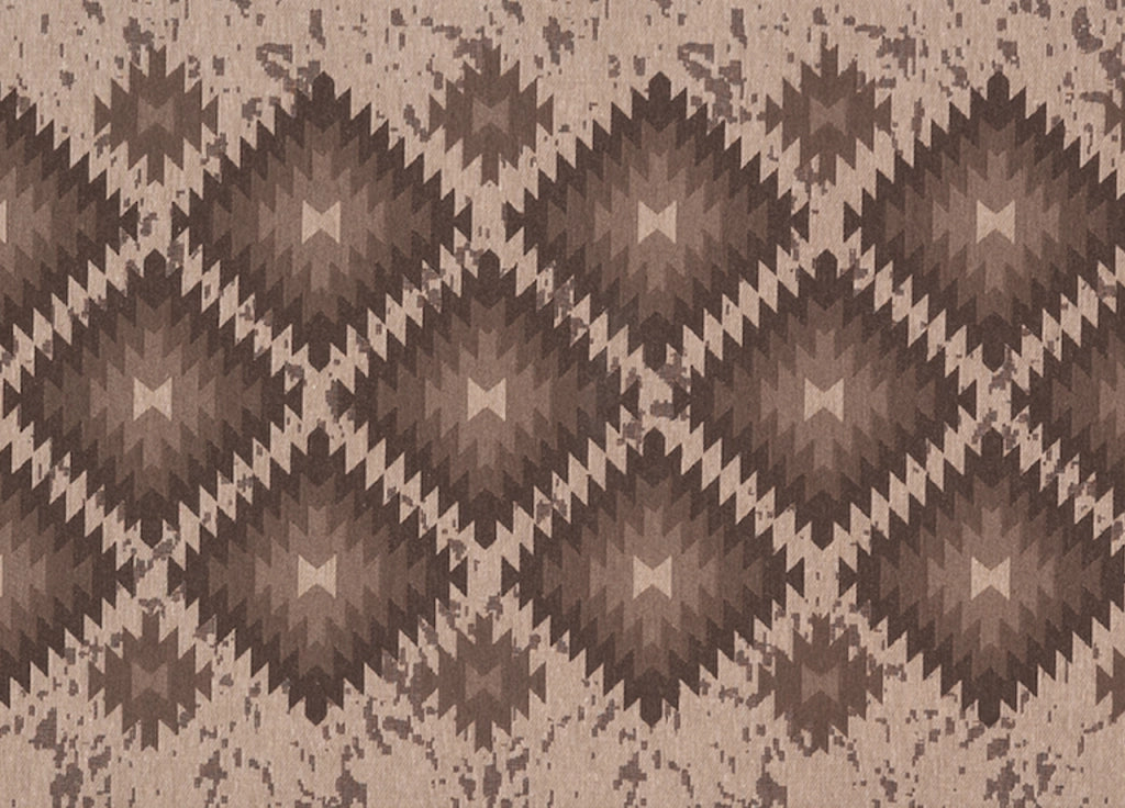 Tappeto Passatoia In Tessuto Jacquard Linea Emozioni Disegno Oasi Fango - 57x90 - Fango