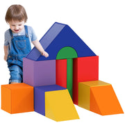 Tappeto gioco motricita' bebe' 11 pezzi ¨C zephmum ¨C multicolore