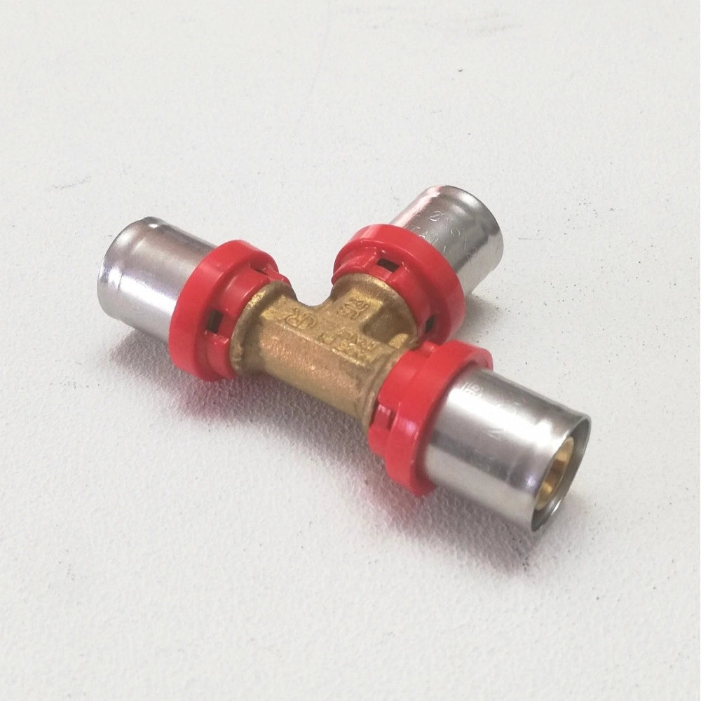 Tiemme raccordo 20 x 20 x 16 a t a pressare per tubo multistrato