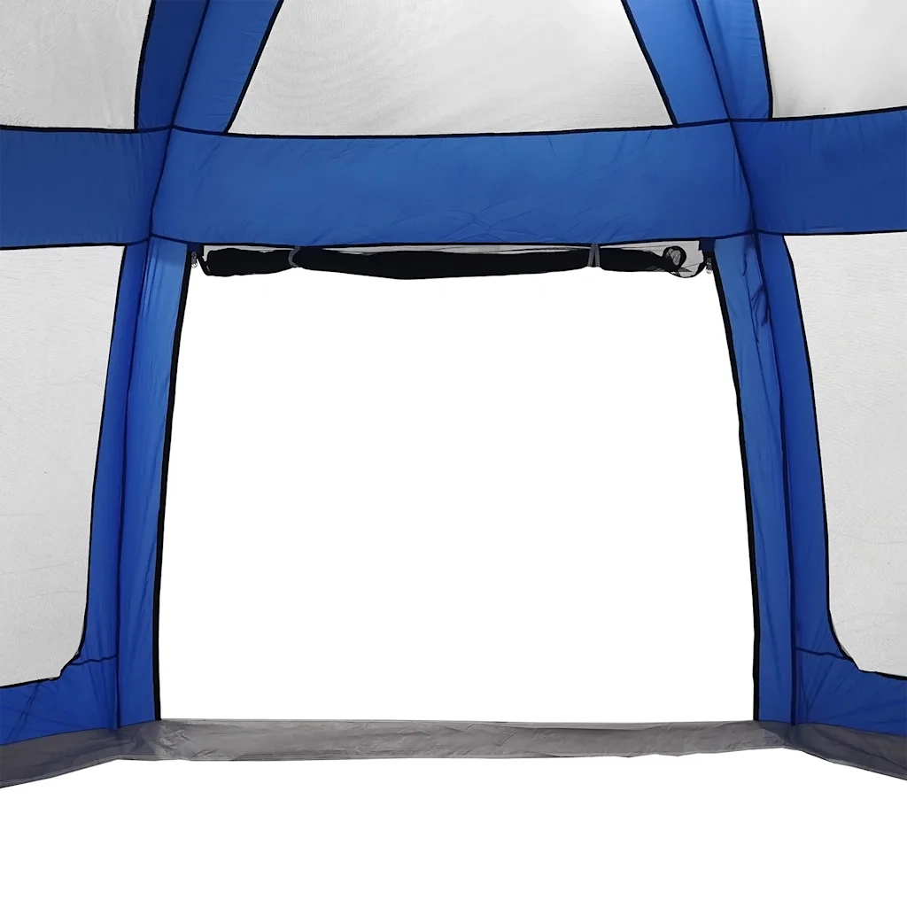 Tenda da piscina con Patta Rimovibile&Pareti in Rete 690x690 cm 4100640
