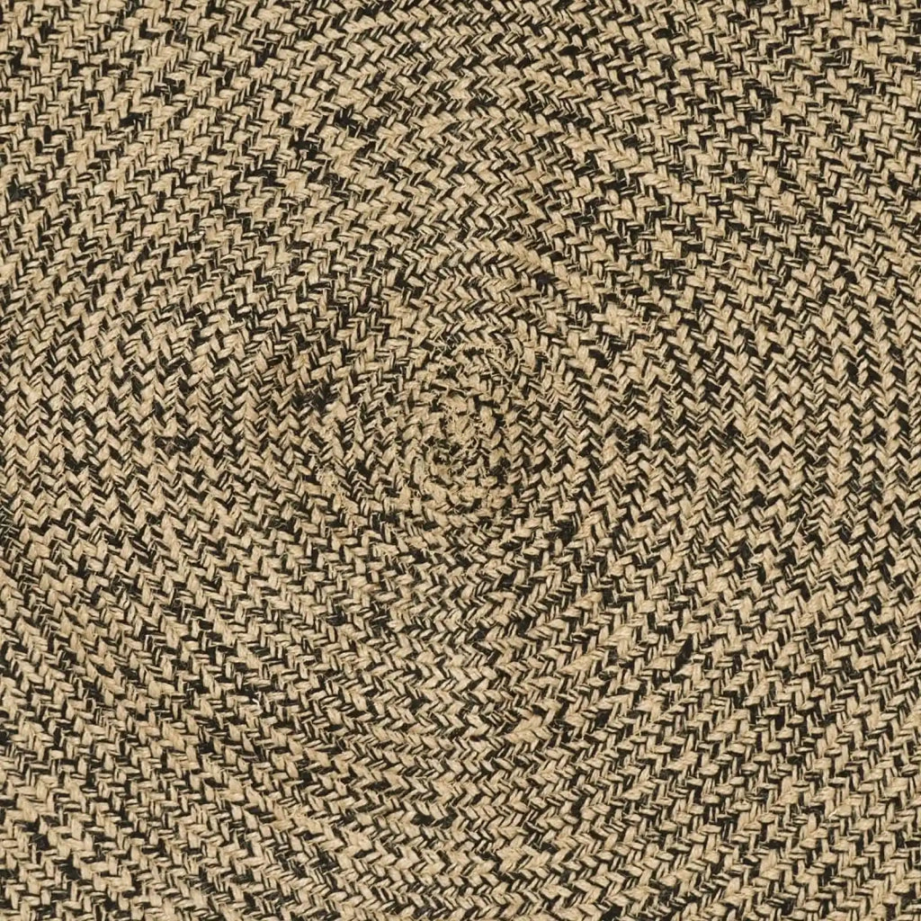 Tappeti per area | Tappeti a zone Naturale e Nero 240 x 340 cm Juta