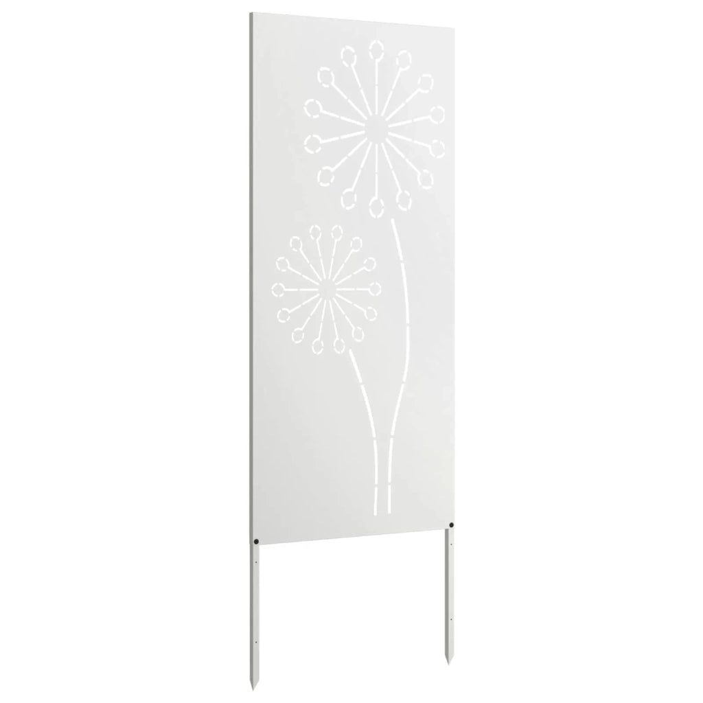 Schermo per privacy in giardino Traforo Bianco 50 x 140 cm 876302