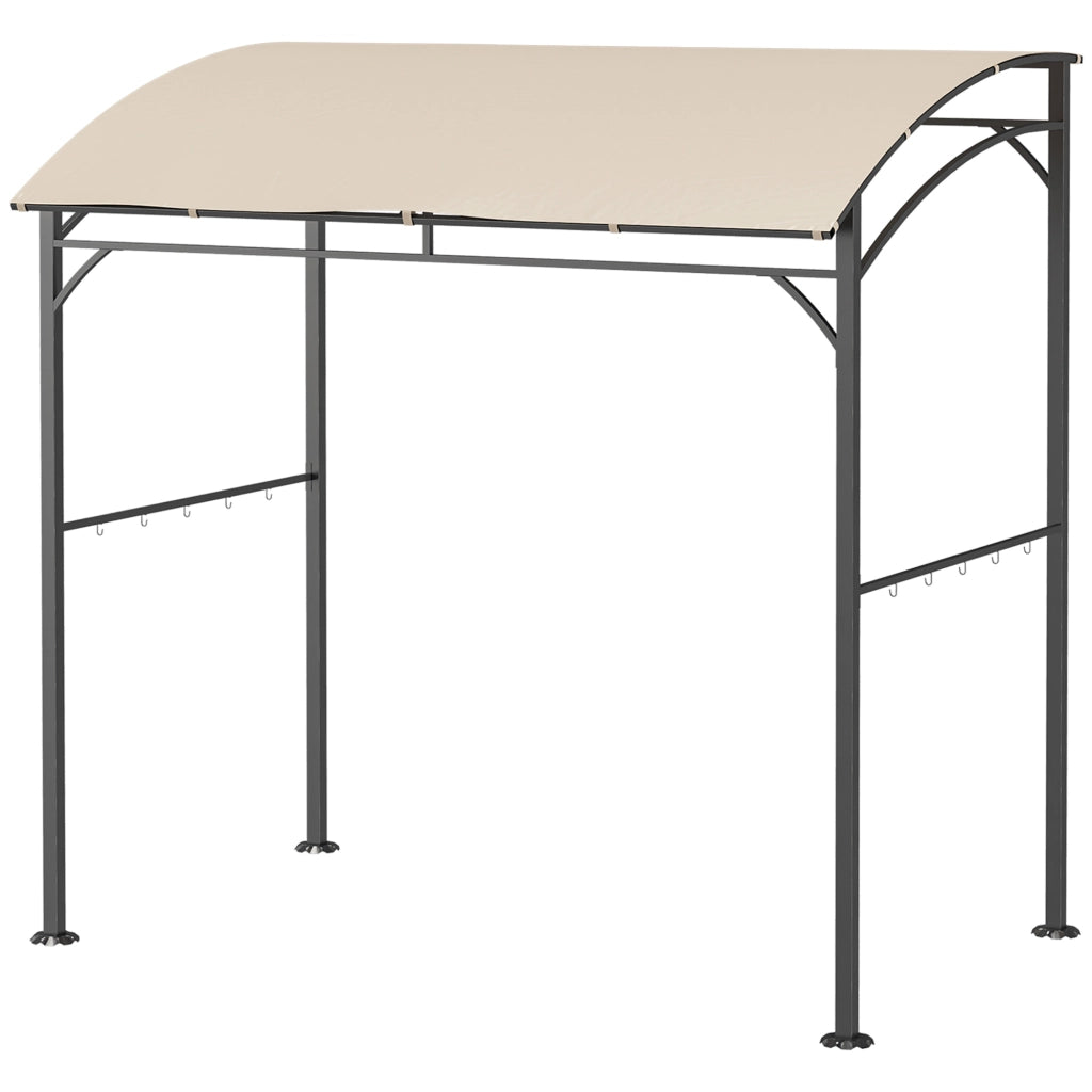 Tonnelle da Giardino ¨C Minimal ¨C 215x150x220 cm Beige in Metallo