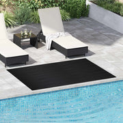 Tappeto per pavimento Nero 1,5 x 2 m Gomma 42046728