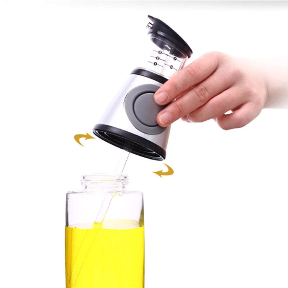 Trade Shop - Dispenser Misuratore Olio Aceto Contenitore Porta Olio Tavola Misura E Premi -