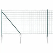 Recinzione da Giardino | Recinzione con Posto Verde 1,2 x 25 m Acciaio