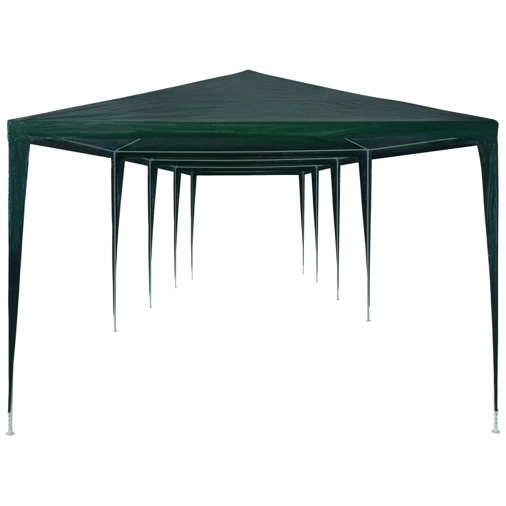 Tendone per Feste 3x12 m in PE Verde 45095