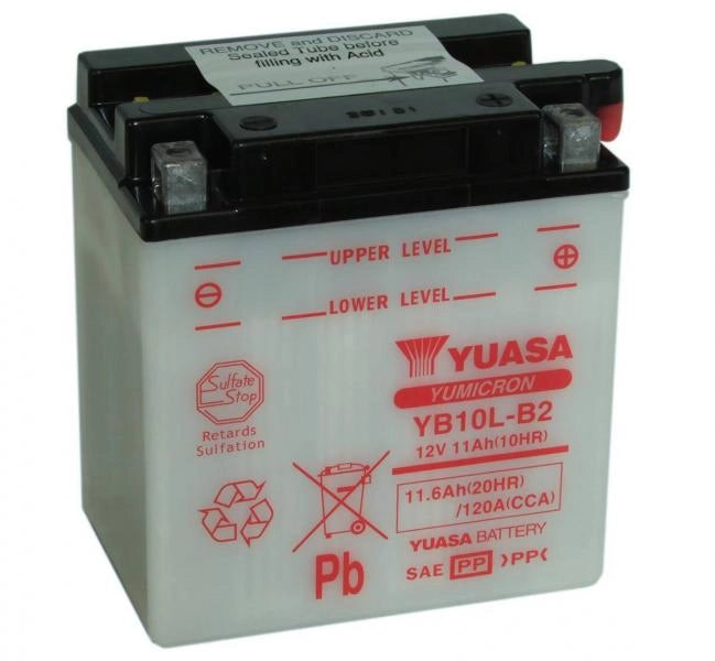 BATTERIA YUASA YB10L-B2 12V 11 Ah
