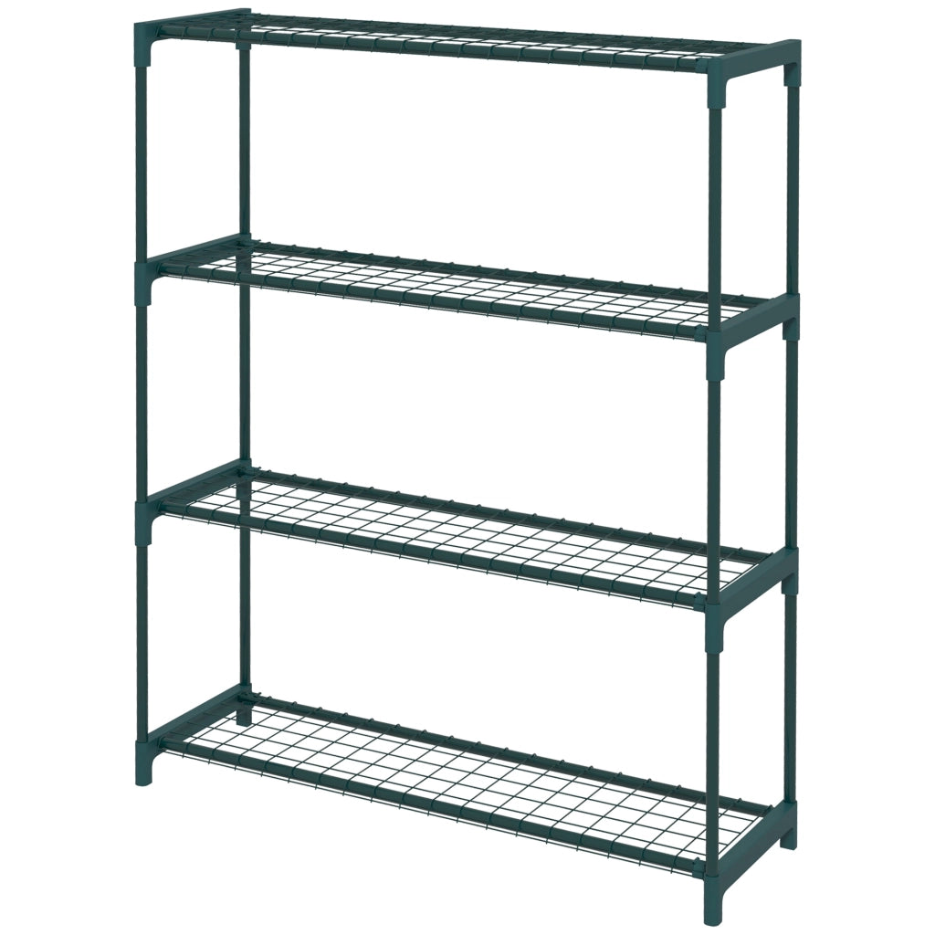 Sostegno per Vasi 4 Livelli ¨C Zephmum ¨C Verde 89x28x107 cm
