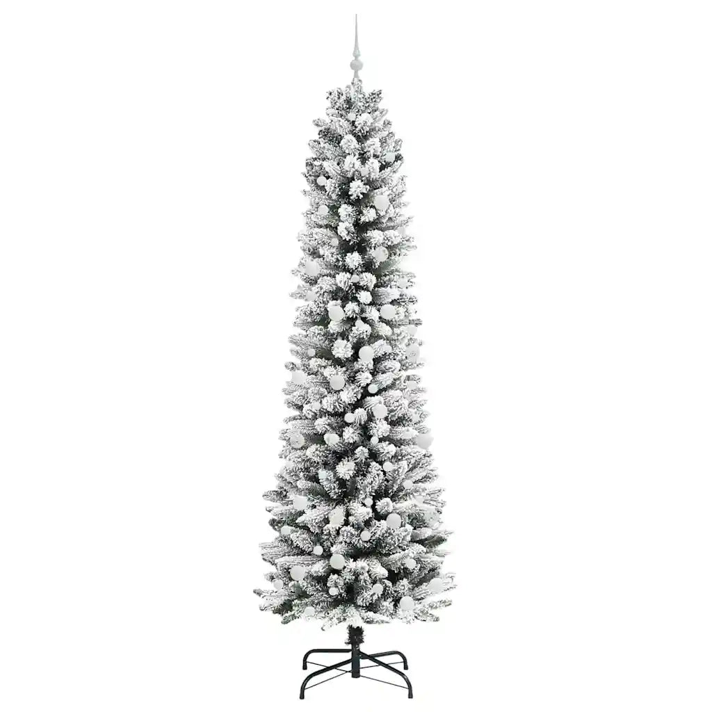 Albero di Natale | Decorazioni natalizie artificiale con 300 LED Bianco 240 cm