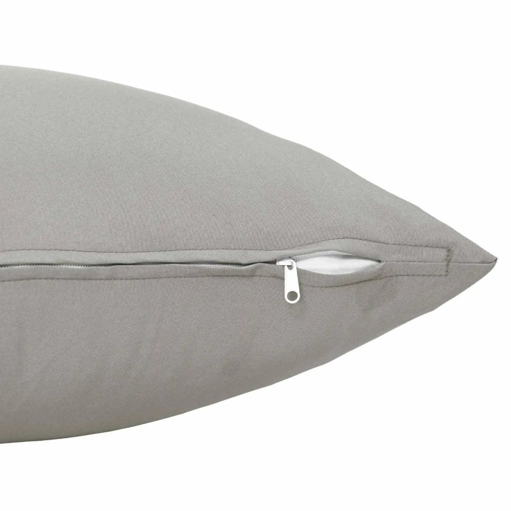 Federa 2 pcs HEERLEN Grigio 50 x 75 cm Poliestere 911721