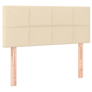 Testiera | Testata Crema 100x5x78/88 cm in Tessuto