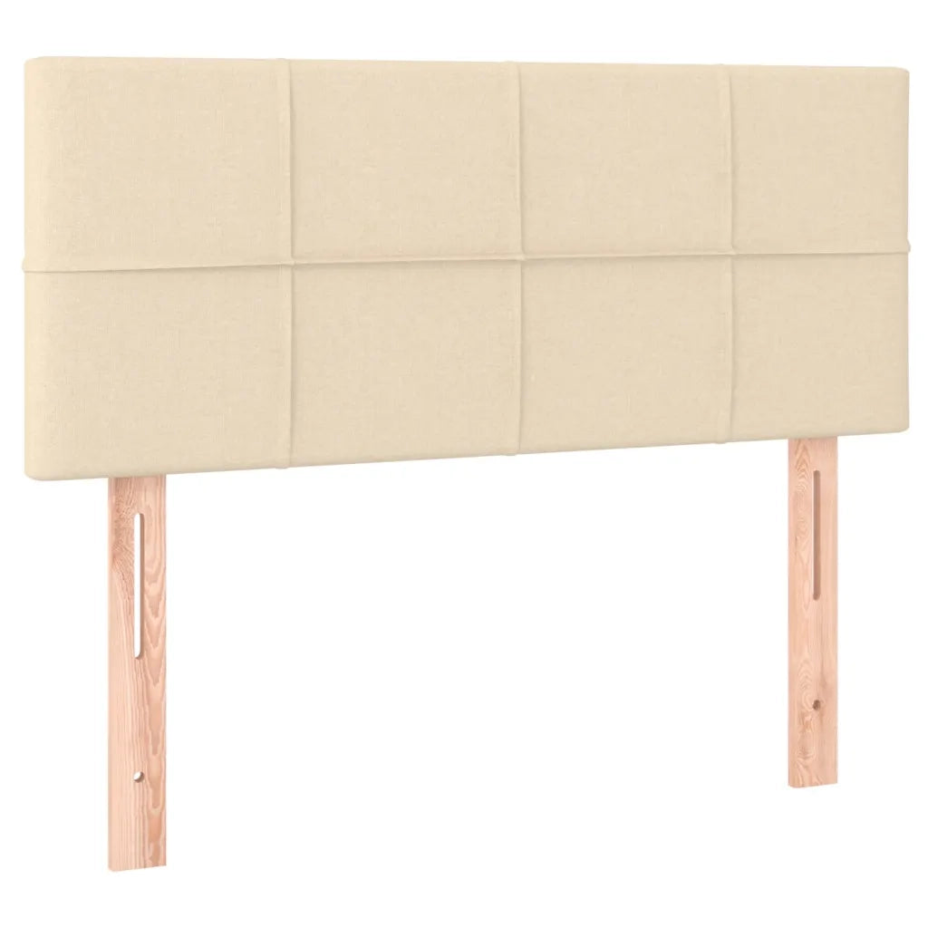 Testiera | Testata Crema 100x5x78/88 cm in Tessuto