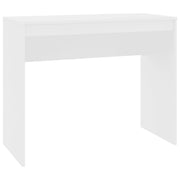 Scrivania-Scrivanie per ufficio e studio-Scrittoio Bianca 90x40x72 cm in Legno Multistrato