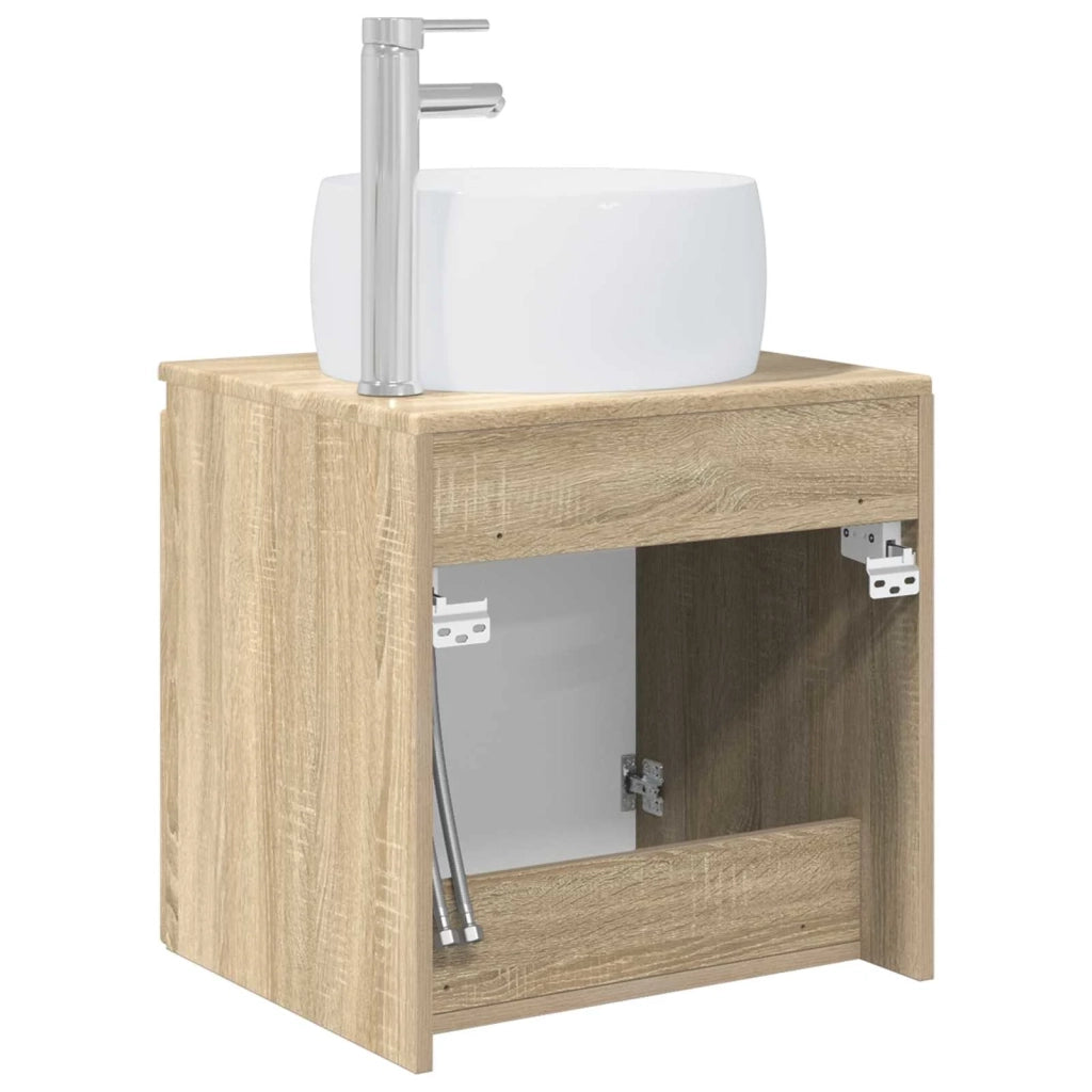 Mobile Lavabo da Parete Rovere Sonoma 49,5 x 44,5 x 66 cm 890454