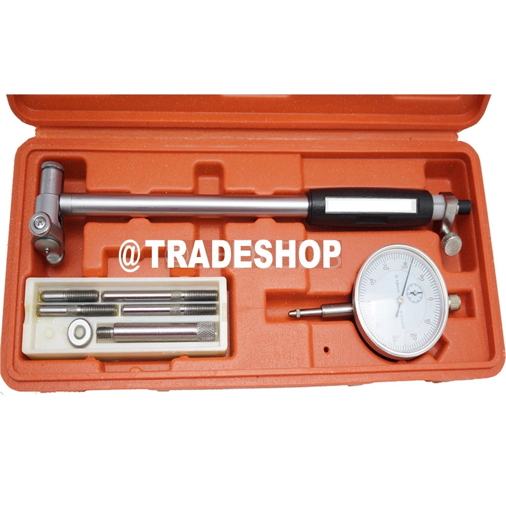 Trade Shop - Calibro Micrometro Alesametro Con Comparatore Centisimale Da 35-50mm 0-10/0.01mm -