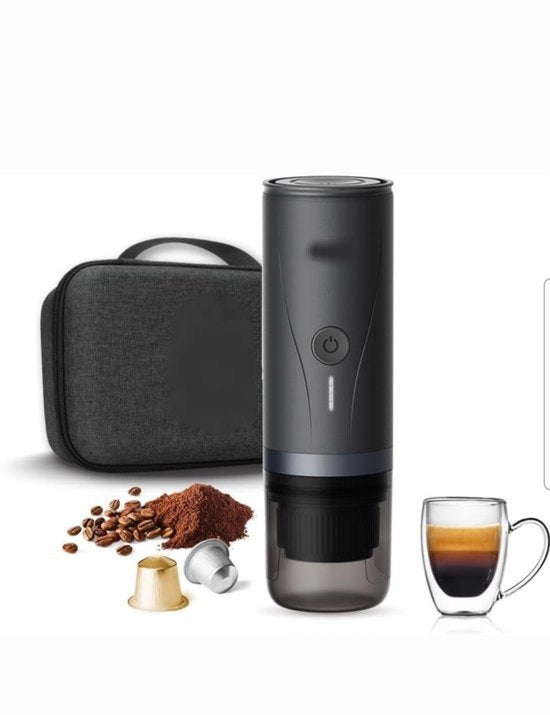Macchina per Caffè Espresso Portatile con Estrazione Automatica e Riscaldamento Ceramico