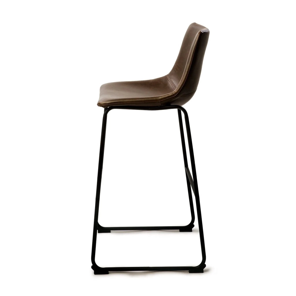 LÚZETE - SGABELLO LENNIX VINTAGE MARRONE