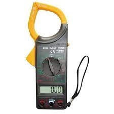 PINZA AMPEROMETRICA CON MULTIMETRO TESTER, BUZZER, MIS. TEMPERATURA, DATA HOLD, DISPLAY LCD