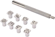 Impostori metallici da stampa - 8 modelli - Set di stampe per hobby