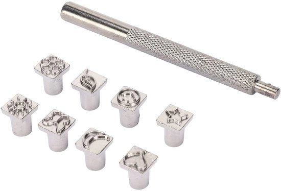 Impostori metallici da stampa - 8 modelli - Set di stampe per hobby