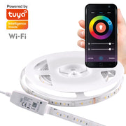 Striscia LED WiFi 2m RGB+CCT 3000-6000K IP65 Polux
