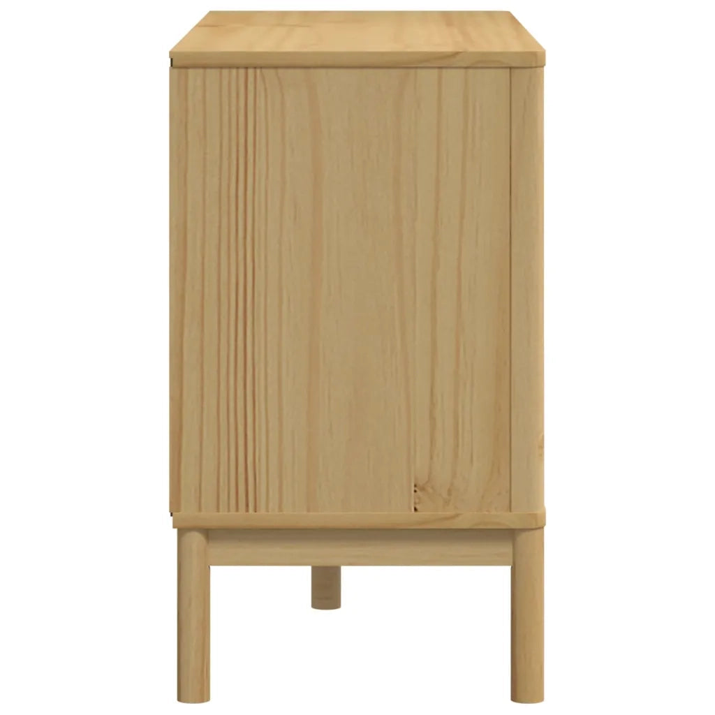 Cassettiera FLORO Marrone Cera in Legno Masselo di Pino 374011