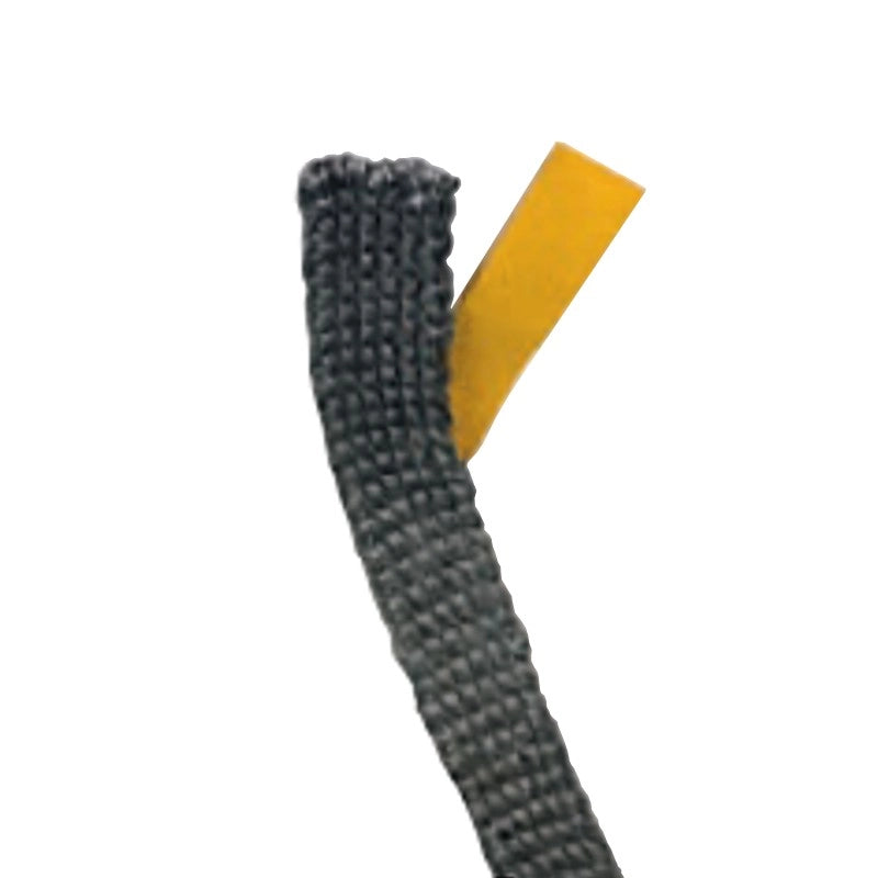 Treccia piatta adesiva Textape 25x3 nera     14801035