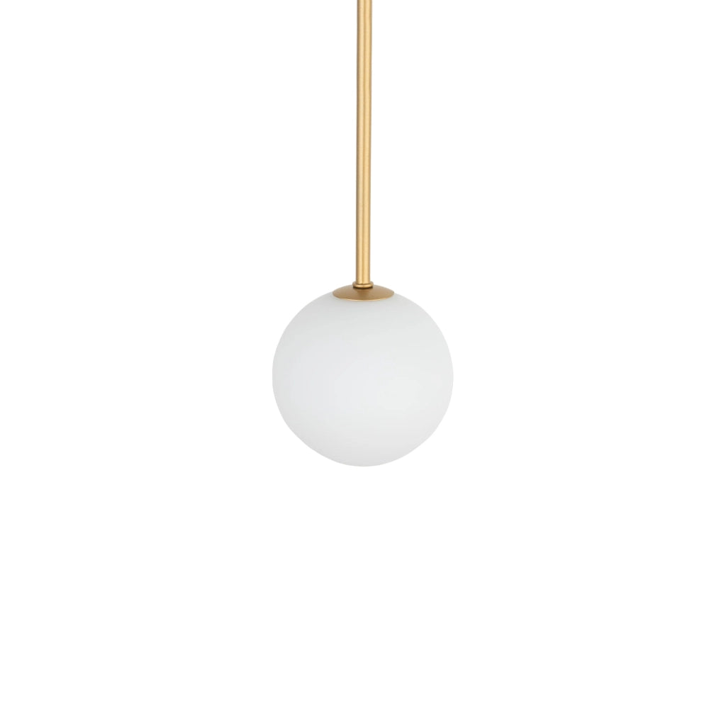 Lampada a sospensione Nowodvorski KIER M oro/bianco Ø12