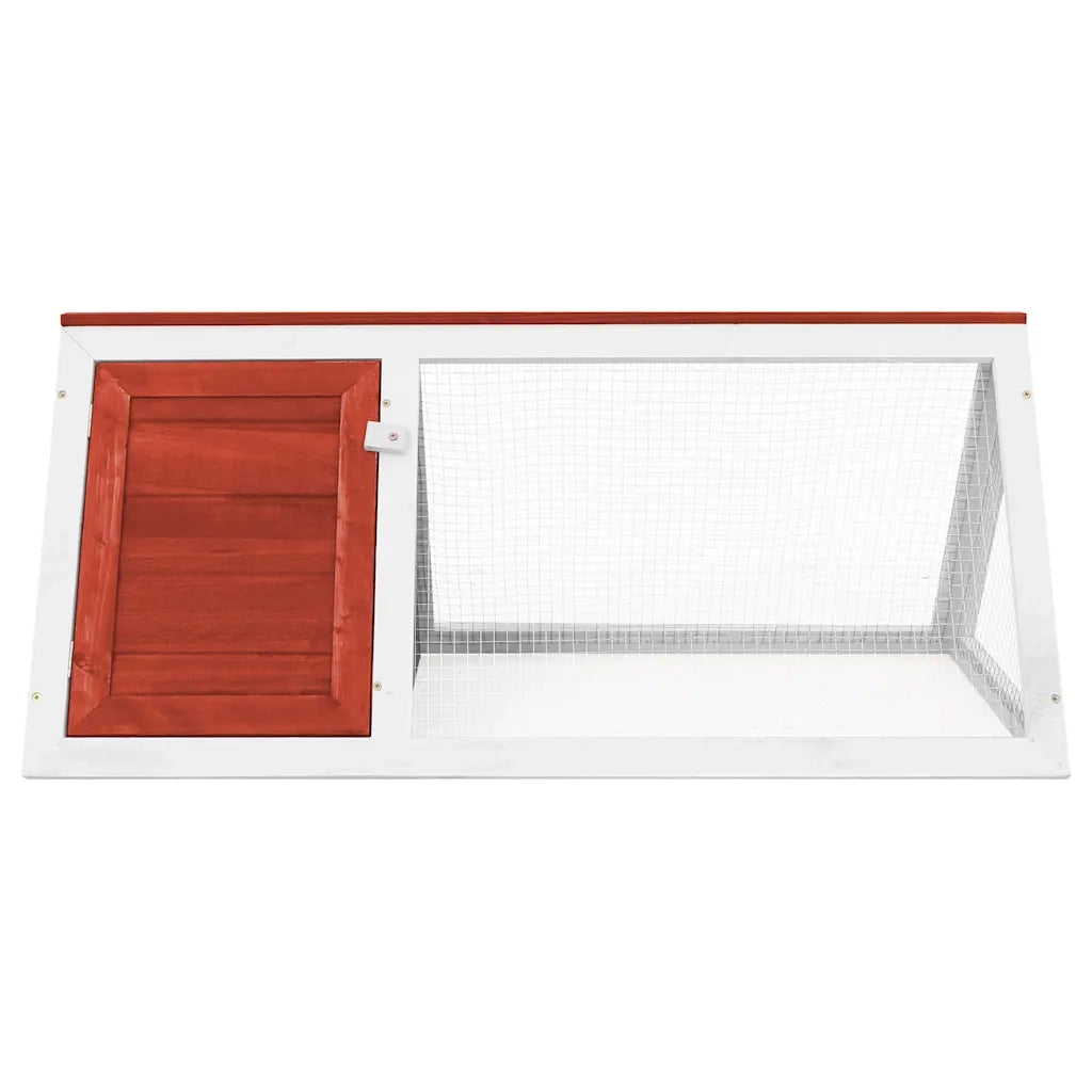 Conigliera in Legno Rossa CFW2640249