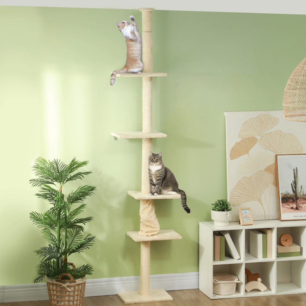 Castello per gatti ¨C Minimal ¨C 225-275 cm, cremewei?