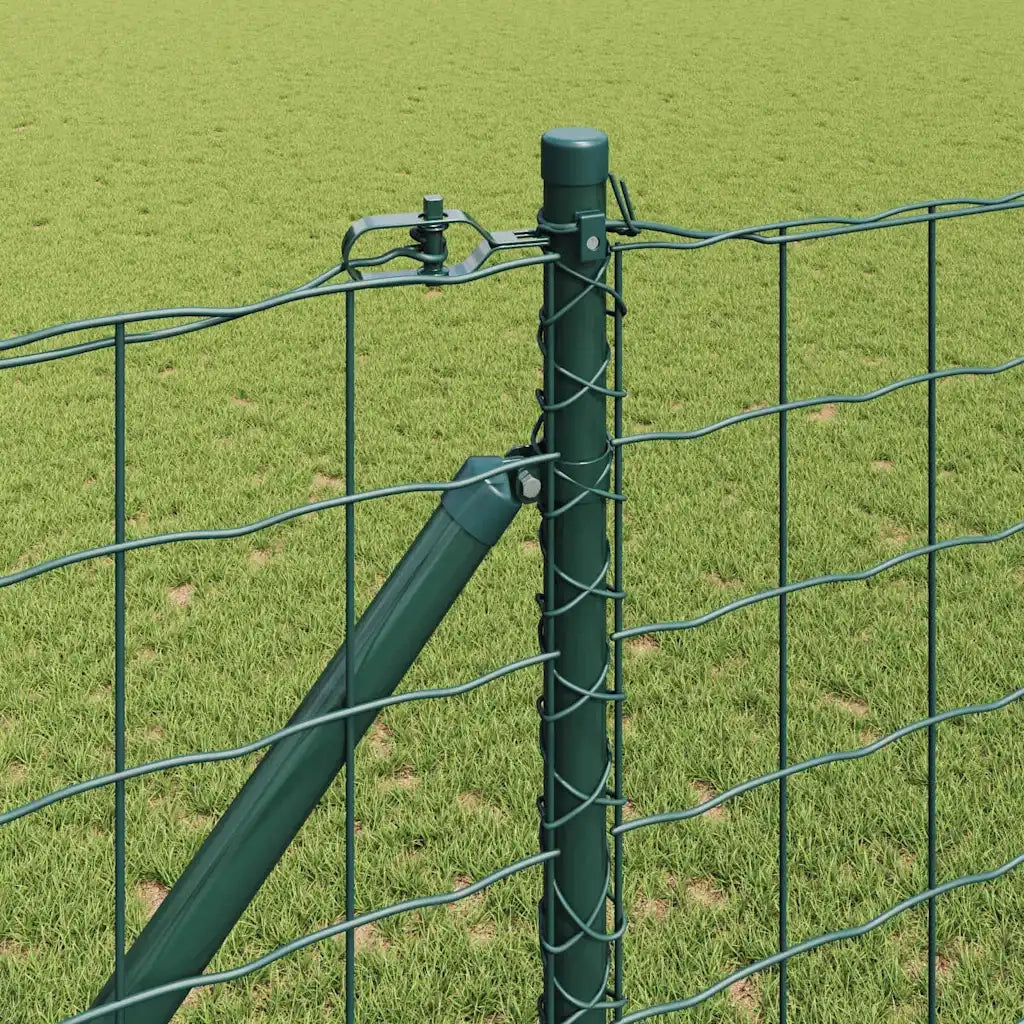 Recinzione da Giardino | Recinzione con Posto Verde 1,2 x 25 m Acciaio
