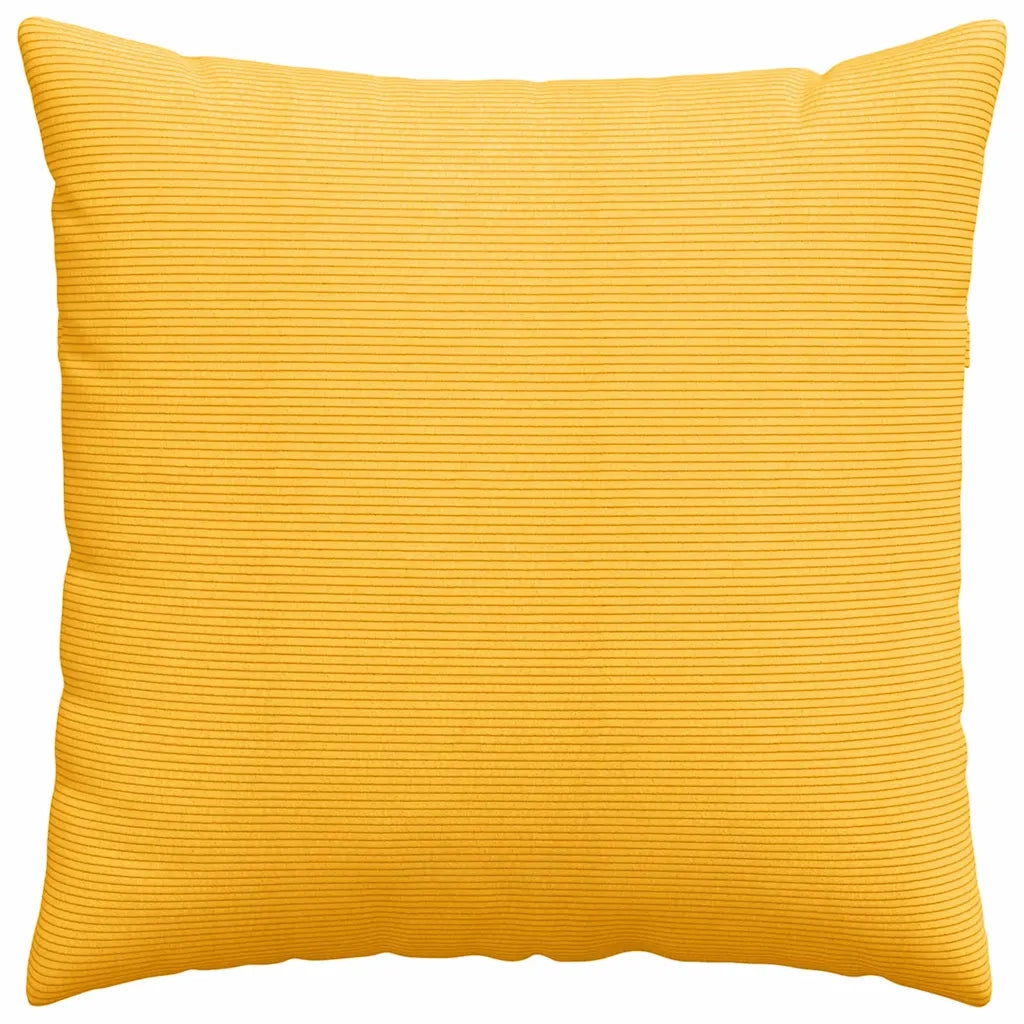 Cuscini da Divano 2 pz | Cuscini per sedie Giallo Chiaro 60 x 60 cm