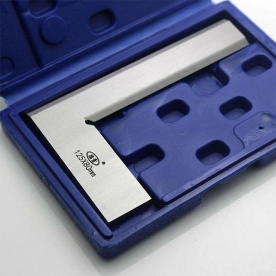 Instrumento di misura a quadrante in acciaio inossidabile - Precisione 1° - 125x80mm - Metodo a luce - Tolleranza 0,02-0,05mm