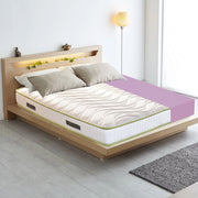 Materasso Alto 16 cm matrimoniale 160x195 cm, con AirPur® monoblocco, water foam ortopedico in poliuretano, con tessuto anti acaro di alta qualità, DREAM AIR 