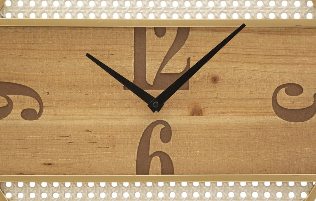 Orologio da Parete Ø50 cm Fuji in Ferro e MDF