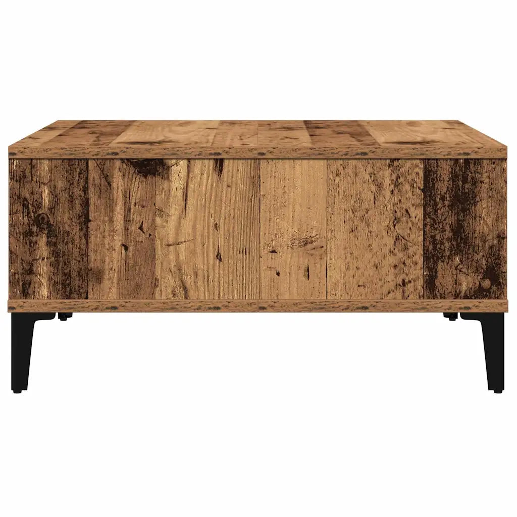 Tavolino da Salotto-Tavolino da soggiorno-Tavolo Legno vecchio 60 x 60 x 30 cm